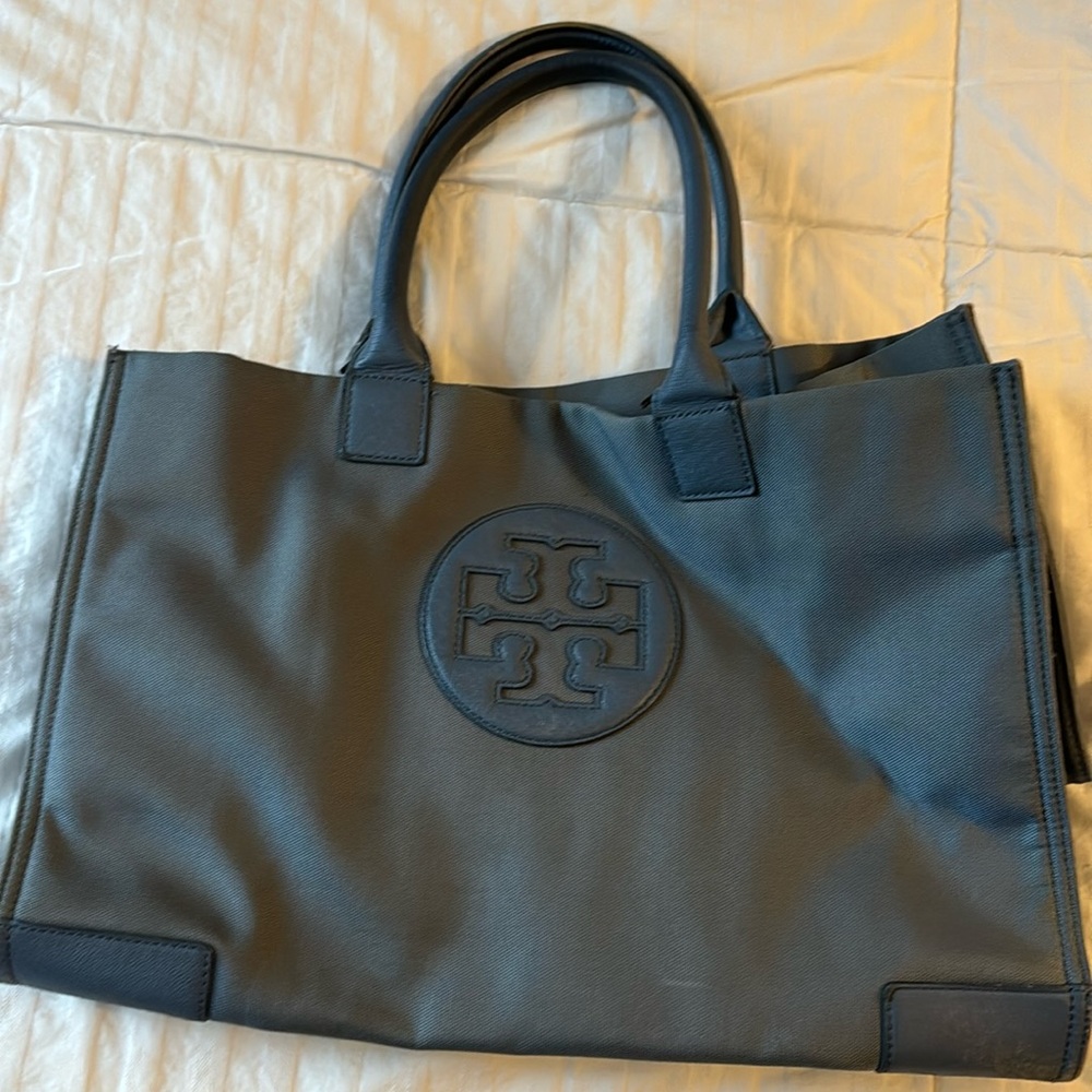 Tory Burch blue tote